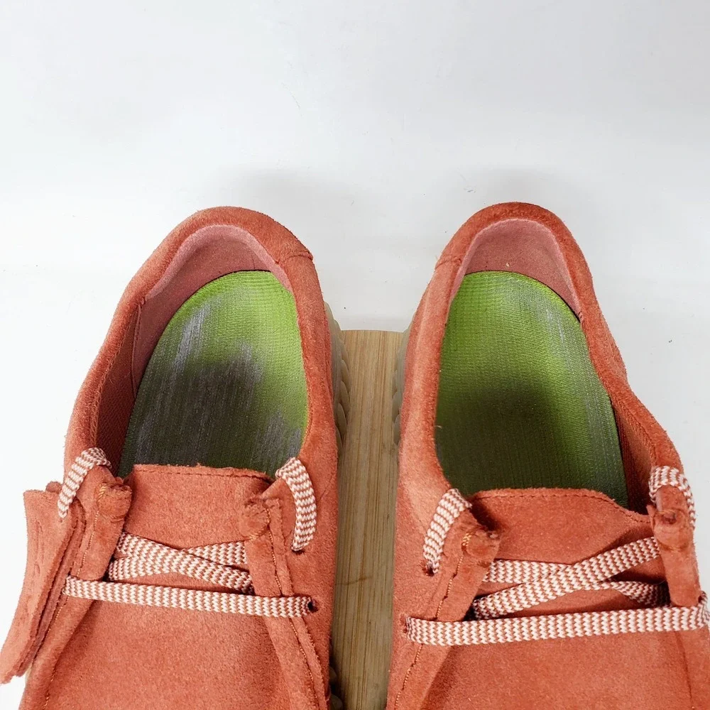 Clarks Torhill Lo Shoes Mens 11.5 Suede Leather Comfort Oxford Lace Up Low